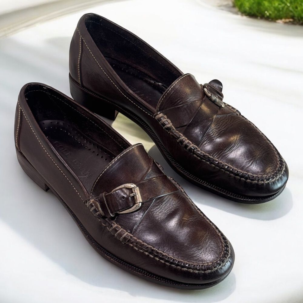 Cole Haan Brown Leather Loafers